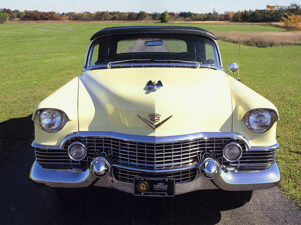 Photos of Cadillac Eldorado Convertible 1954 (1024 x 768)