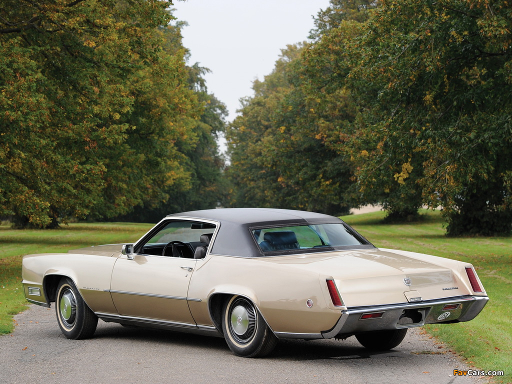 Photos of Cadillac Fleetwood Eldorado 1969 (1024 x 768)
