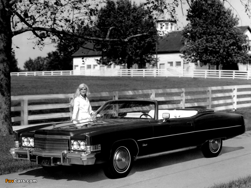 Photos of Cadillac Eldorado Convertible 1974 (800 x 600)