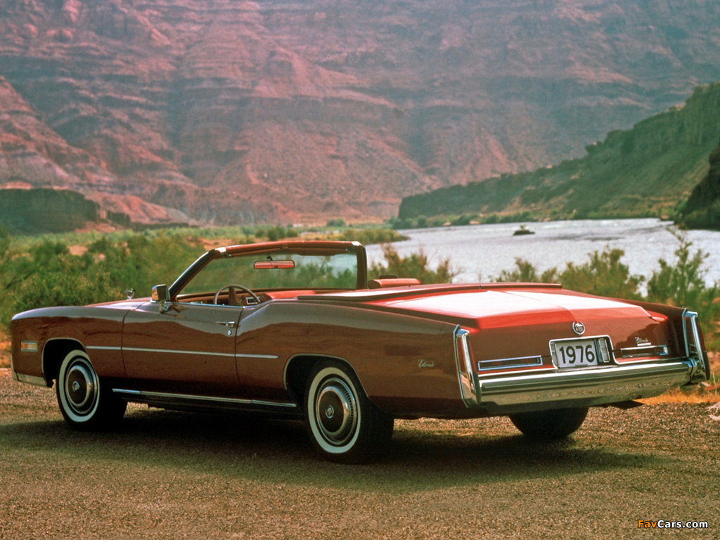 Photos of Cadillac Eldorado Convertible 1976 (1024 x 768)
