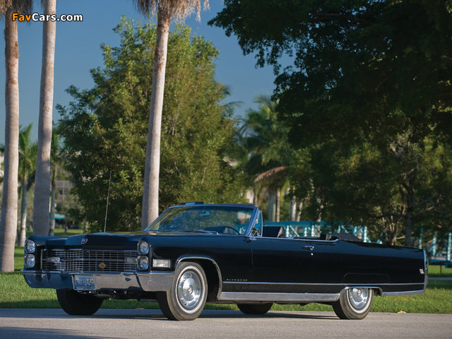 Pictures of Cadillac Fleetwood Eldorado Convertible 1966 (640 x 480)