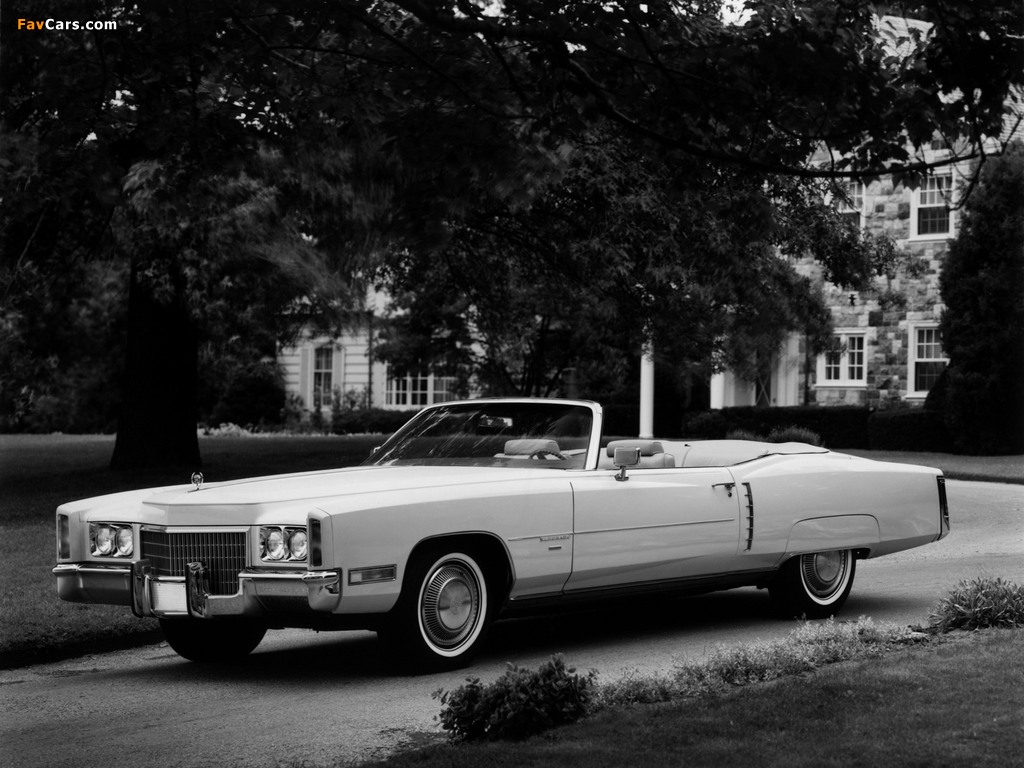 Pictures of Cadillac Eldorado Convertible 1971 (1024 x 768)