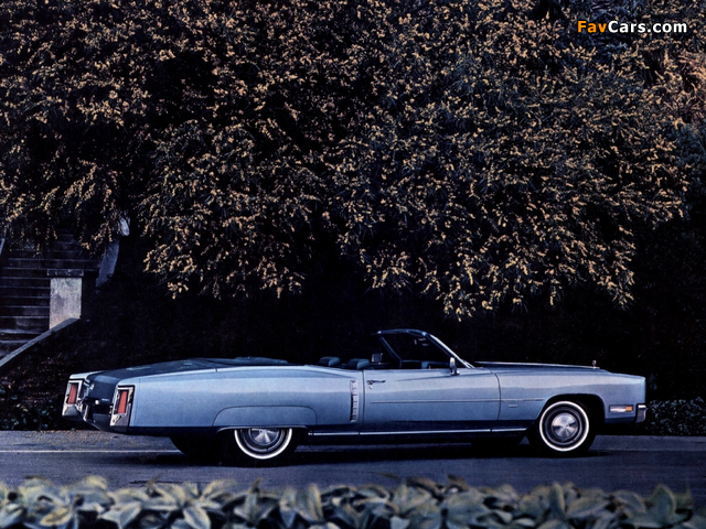 Pictures of Cadillac Eldorado Convertible 1971 (640 x 480)