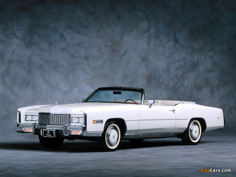 Pictures of Cadillac Eldorado Convertible 1976 (800 x 600)
