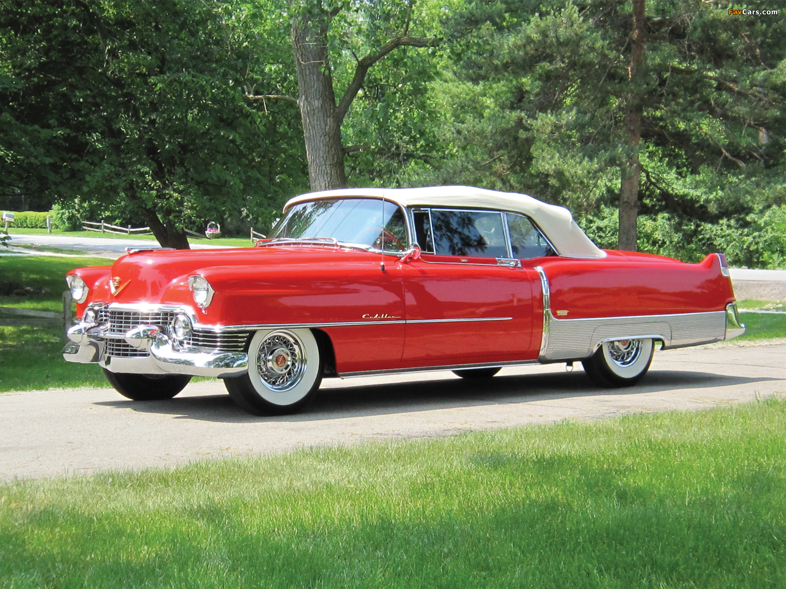 Cadillac Eldorado Convertible 1954 wallpapers (1600 x 1200)