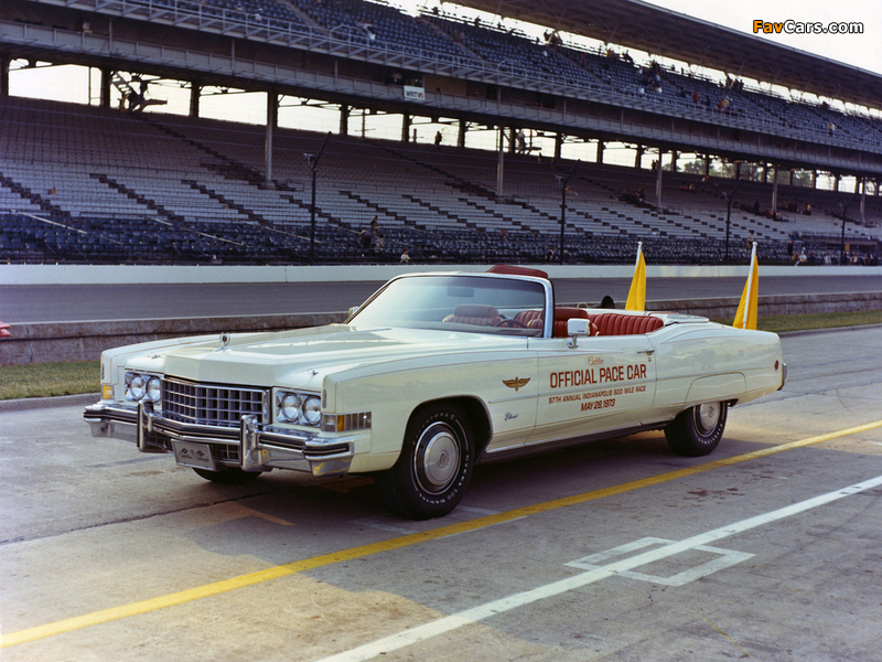 Cadillac Eldorado Convertible Indy 500 Pace Car 1973 wallpapers (800 x 600)