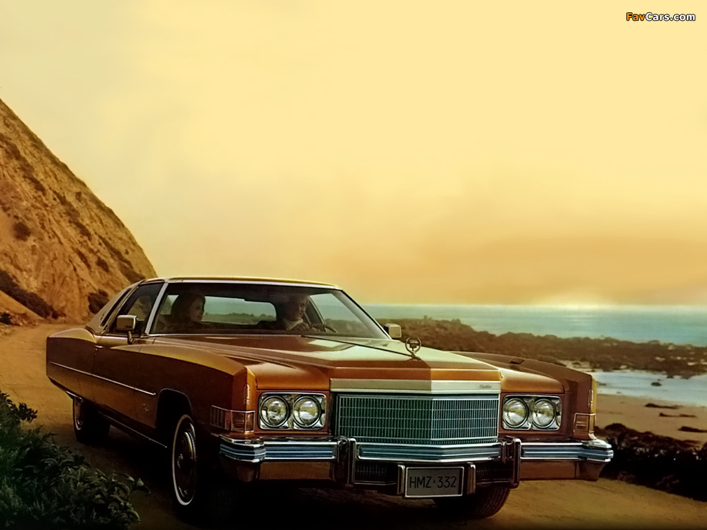 Cadillac Eldorado Coupe 1974 wallpapers (1024 x 768)
