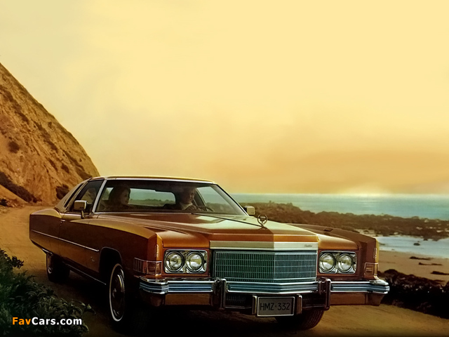 Cadillac Eldorado Coupe 1974 wallpapers (640 x 480)
