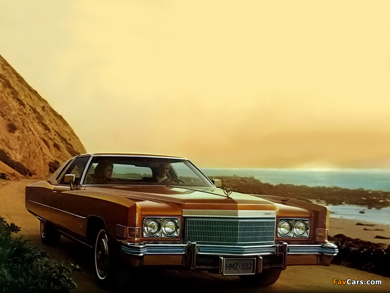 Cadillac Eldorado Coupe 1974 wallpapers (800 x 600)