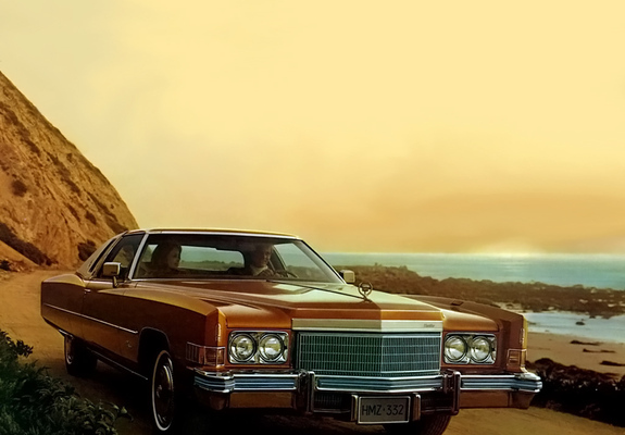 Cadillac Eldorado Coupe 1974 wallpapers