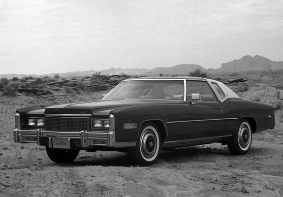 Cadillac Eldorado Coupe 1976 wallpapers
