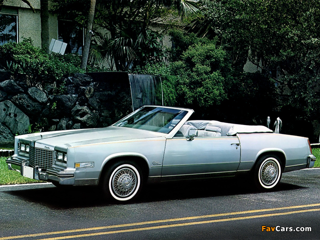 Cadillac Eldorado Convertible by American Custom Coachworks 1979 wallpapers (640 x 480)