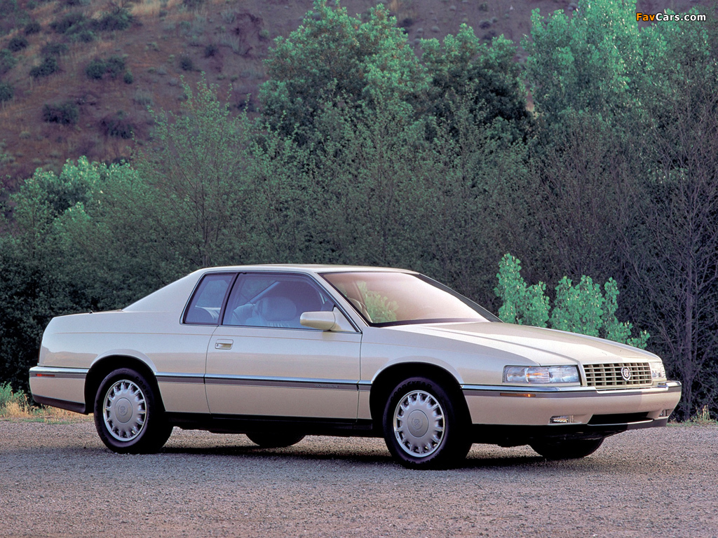 Cadillac Eldorado Touring Coupe 1992–94 wallpapers (1024 x 768)