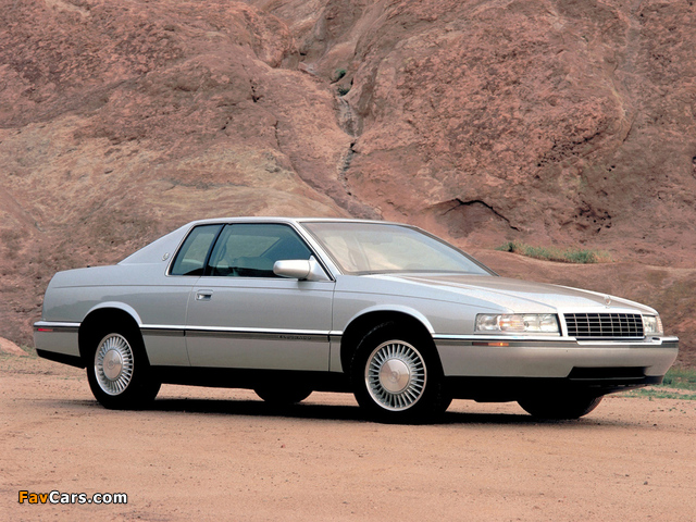 Cadillac Eldorado 1992–94 wallpapers (640 x 480)