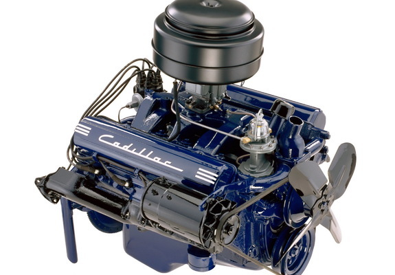 Images of Engines  Cadillac V8 OHV 1949