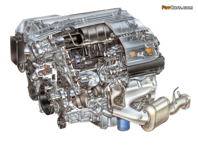 Photos of Engines  Cadillac 4.6L Northstar V-8 VVT (LH2) (640 x 480)