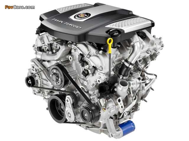 Photos of Engines  Cadillac 3.6L V-6 VVT DI Twin Turbo (LF3) (640 x 480)