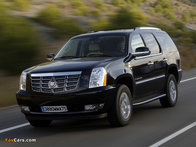 Cadillac Escalade EU-spec 2006 pictures (640 x 480)