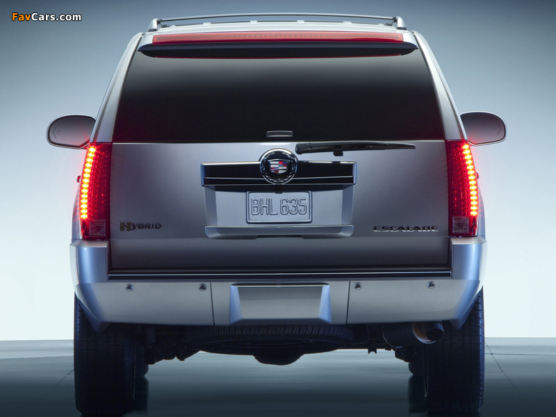 Cadillac Escalade Hybrid 2009 images (800 x 600)