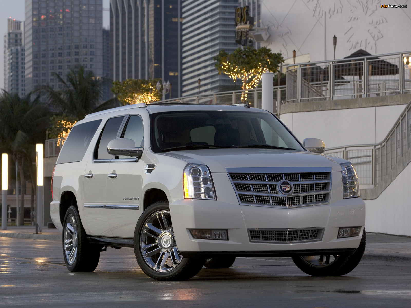 Images of Cadillac Escalade ESV Platinum Edition 2008 (1600 x 1200)