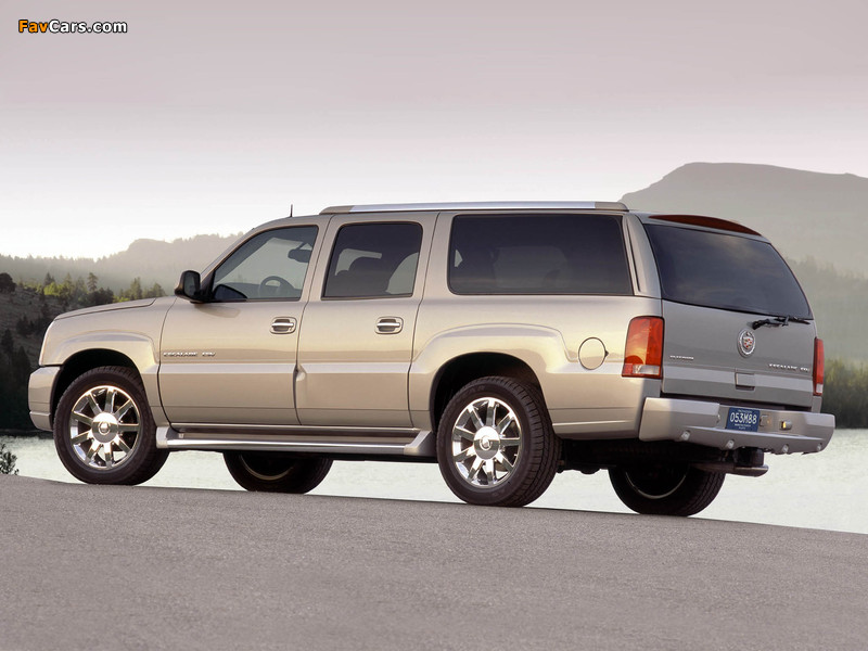 Photos of Cadillac Escalade ESV Platinum Edition 2004–06 (800 x 600)