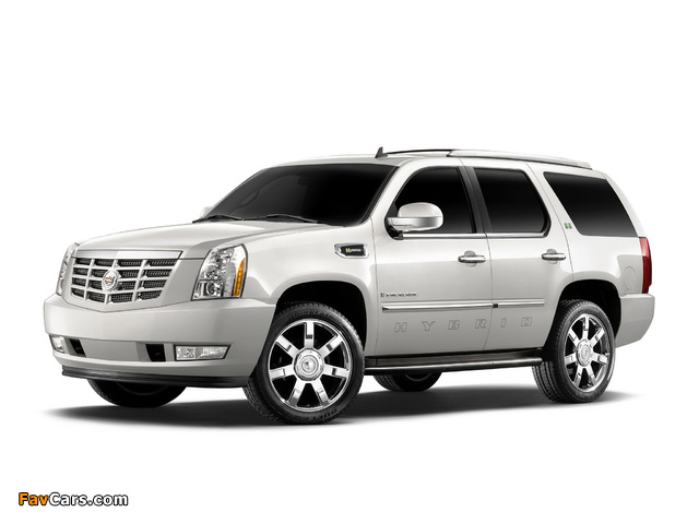 Photos of Cadillac Escalade Hybrid 2009 (640 x 480)