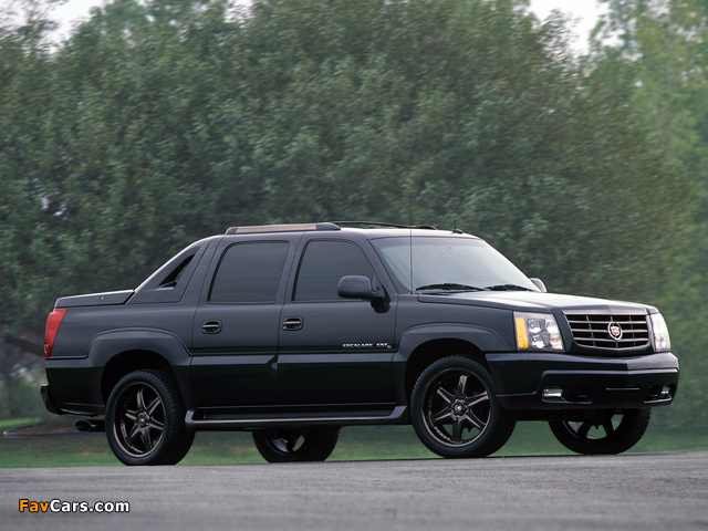 Cadillac Escalade EXT M Concept 2002 wallpapers (640 x 480)