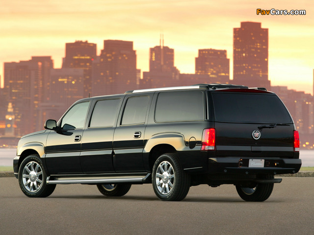 Cadillac Escalade ESVe Limousine 2006 wallpapers (640 x 480)