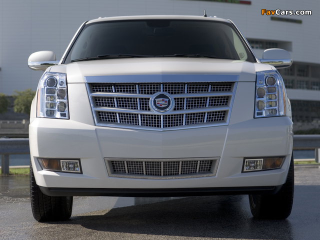 Cadillac Escalade ESV Platinum Edition 2008 wallpapers (640 x 480)