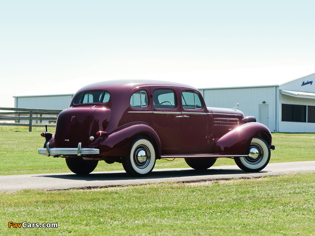 Cadillac V8 Series 70 Fleetwood Touring Sedan (7019) 1936 wallpapers (640 x 480)
