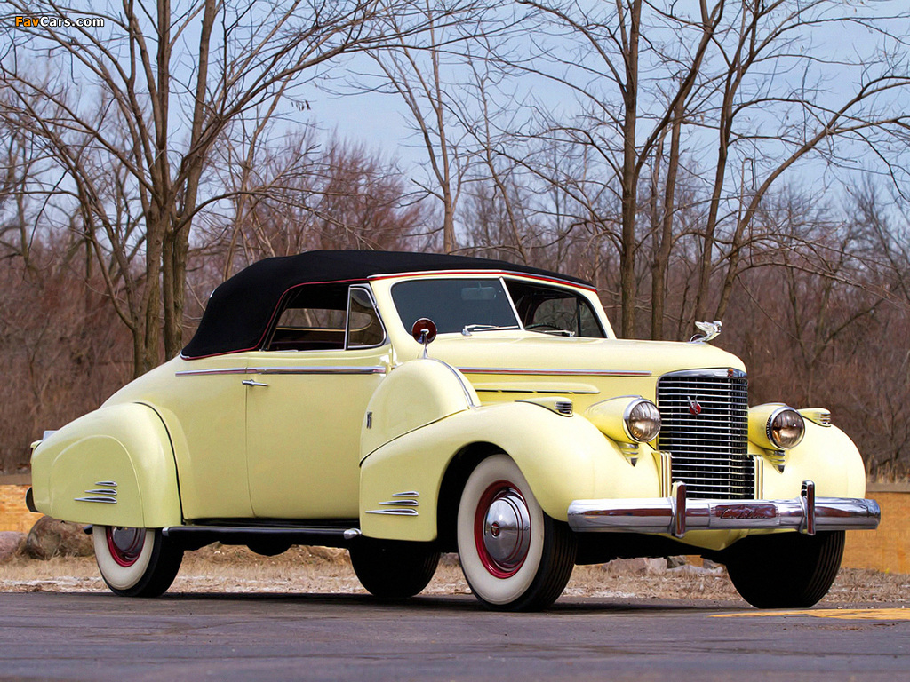 Cadillac V16 Convertible Coupe by Fleetwood (38-9067) 1938 images (1024 x 768)