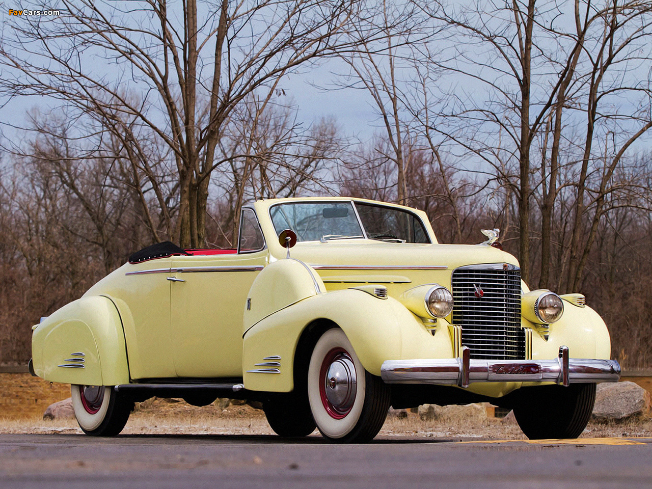 Cadillac V16 Convertible Coupe by Fleetwood (38-9067) 1938 photos (1280 x 960)