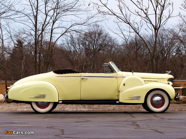 Cadillac V16 Convertible Coupe by Fleetwood (38-9067) 1938 photos (640 x 480)