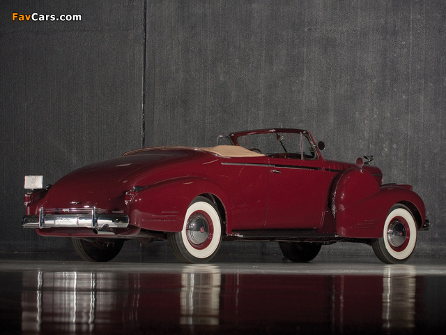 Cadillac V16 Convertible Coupe by Fleetwood (38-9067) 1938 pictures (640 x 480)