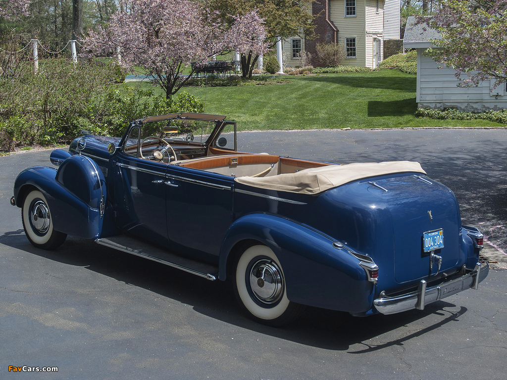 Cadillac Fleetwood Seventy-Five Convertible Sedan (7529) 1939 wallpapers (1024 x 768)