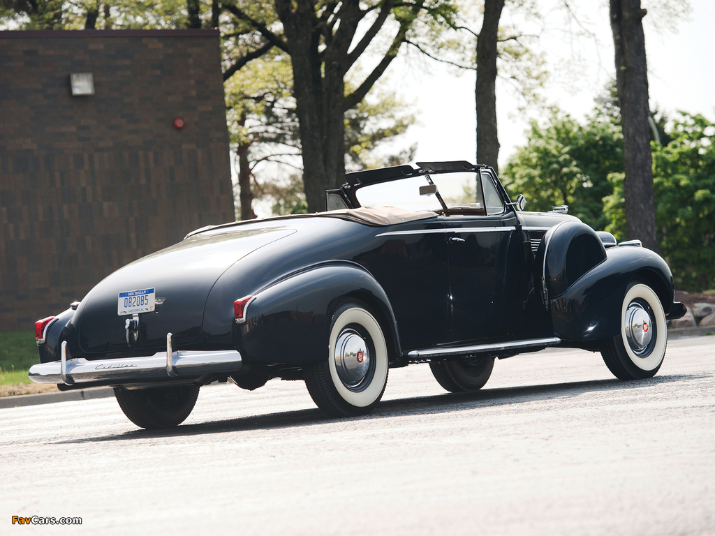 Cadillac Fleetwood Seventy-Five Convertible Coupe (7567) 1940 images (1024 x 768)