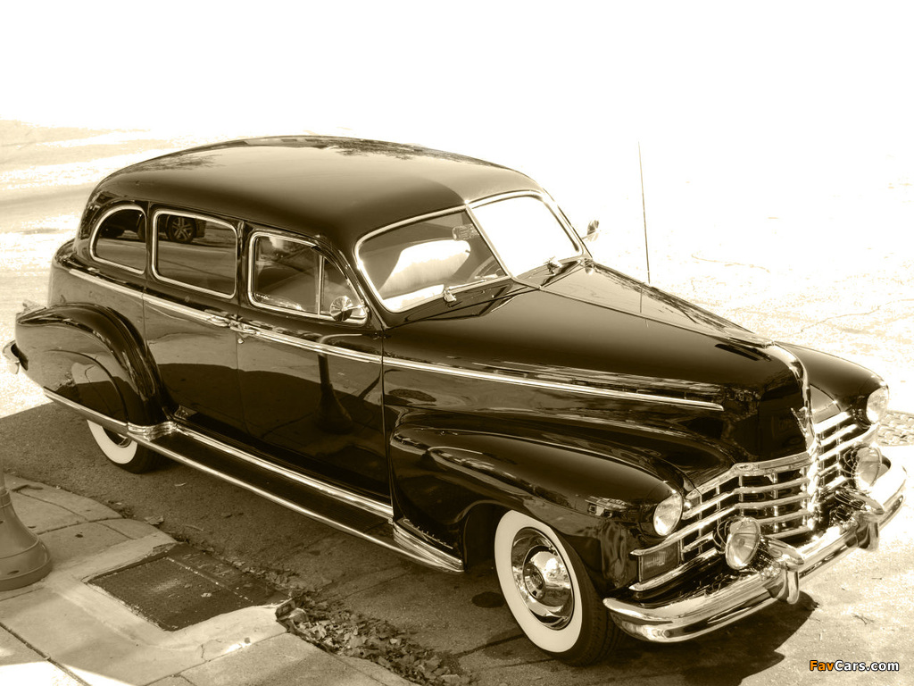 Cadillac Seventy-Five Fleetwood Limousine 1947 wallpapers (1024 x 768)