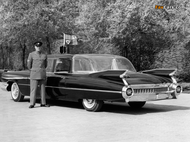 Cadillac Fleetwood Seventy-Five Special Limousine 1959 images (640 x 480)