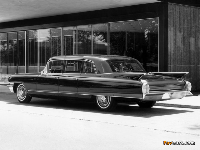 Cadillac Fleetwood Seventy-Five Limousine 1962 wallpapers (640 x 480)