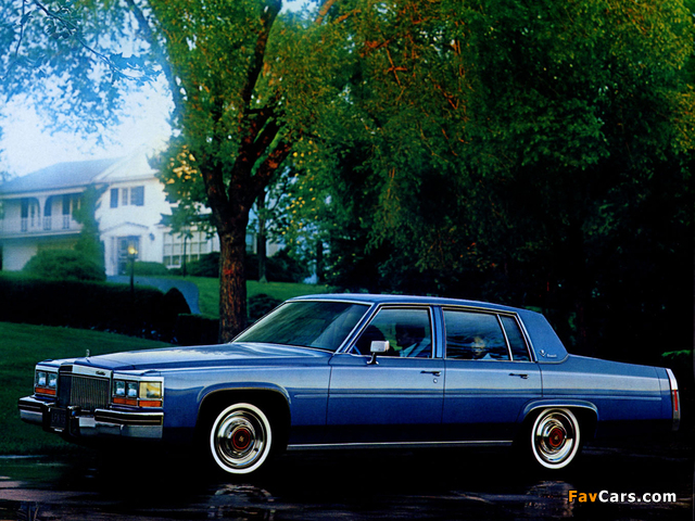 Cadillac Fleetwood Brougham 1980–86 wallpapers (640 x 480)