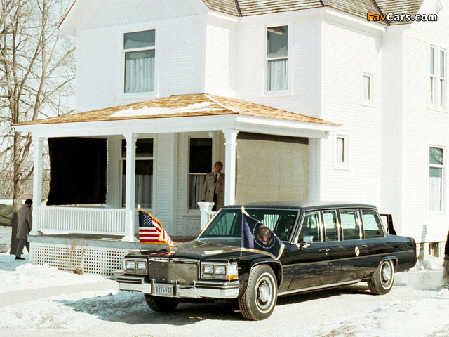 Cadillac Fleetwood Presidential Limousine 1982 photos (640 x 480)