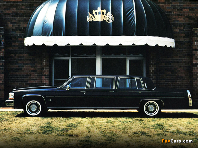 Cadillac Fleetwood 6-door Limousine by Moloney 1984 pictures (640 x 480)