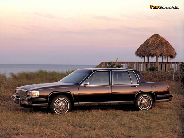 Cadillac Fleetwood 1985–88 pictures (640 x 480)
