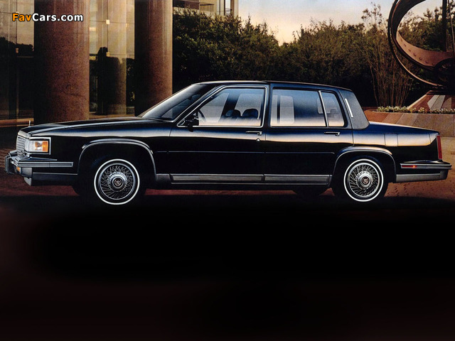 Cadillac Fleetwood 1985–88 wallpapers (640 x 480)