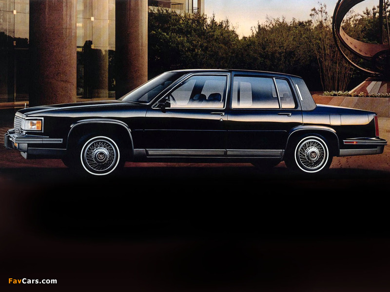 Cadillac Fleetwood 1985–88 wallpapers (800 x 600)