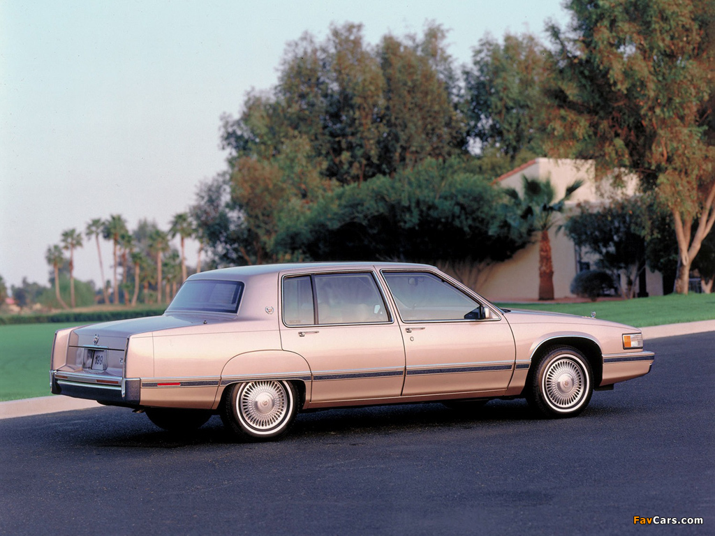Cadillac Fleetwood 1991–92 pictures (1024 x 768)