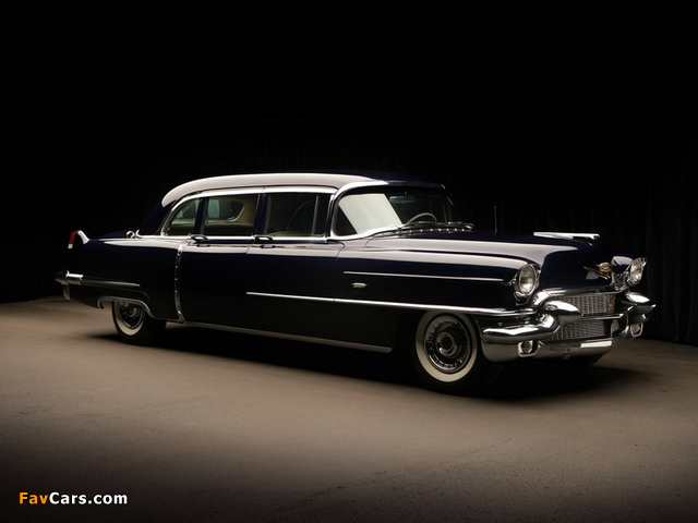 Images of Cadillac Fleetwood Seventy-Five Limousine 1956 (640 x 480)