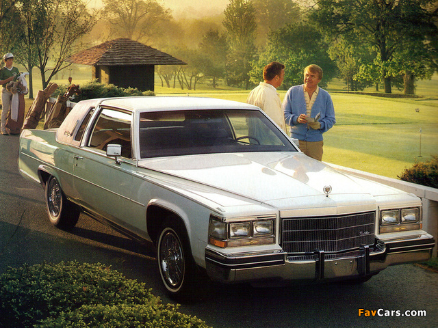 Photos of Cadillac Fleetwood Brougham Coupe 1980–85 (640 x 480)