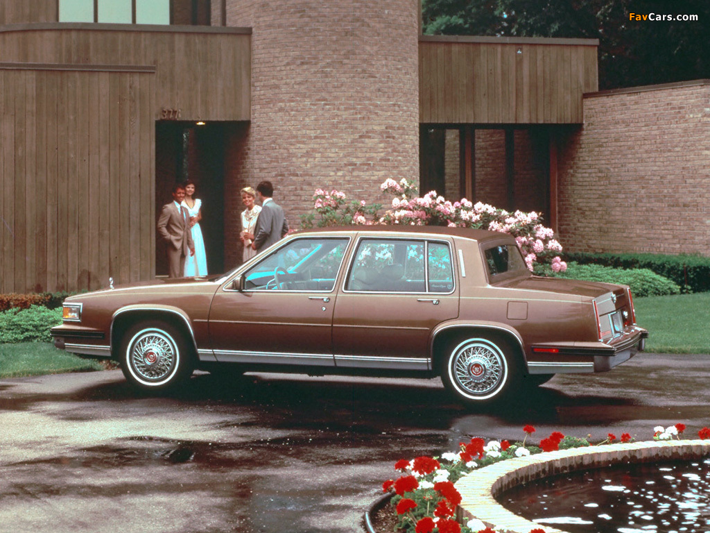 Photos of Cadillac Fleetwood 1985–88 (1024 x 768)