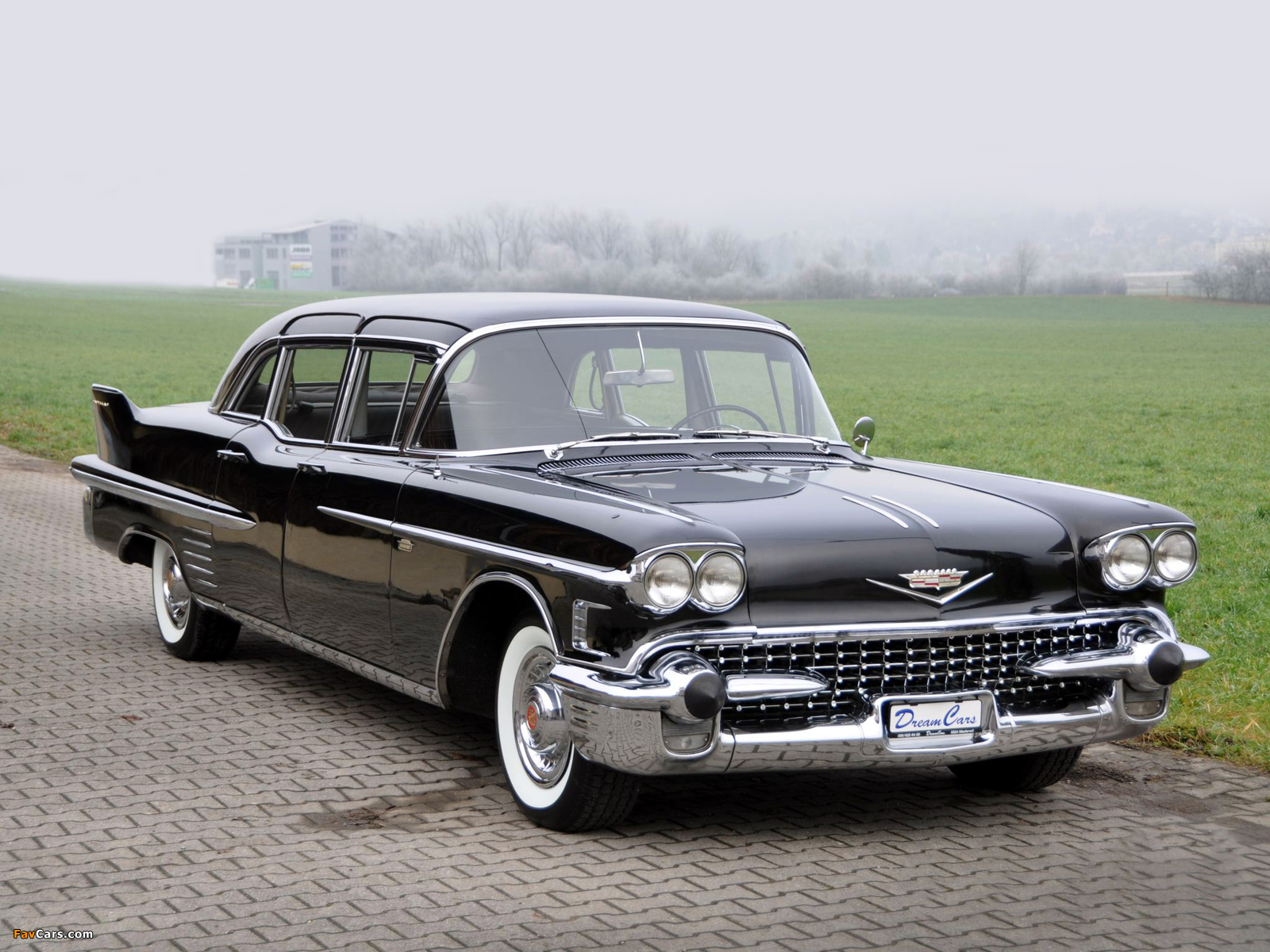Pictures of Cadillac Fleetwood Seventy-Five Limousine 1958 (1600 x 1200)
